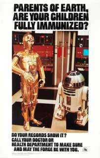 Star Wars: Immunization And National Public Radio Commercial Posters, 1979-1980s, 2 | Bonhams