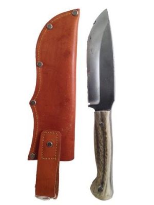 Lot 63 - Django Unchained Django’s (Jamie Foxx) Hero Aussie Knife & Sheath Movie Props | Premiere Props