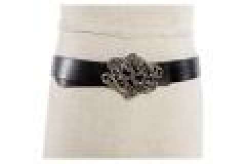 True Blood - Lot 90 - Eric‘s Black Belt with Ornate Buckle