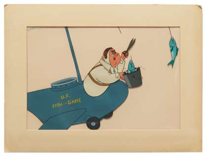 Disney Animation Screen-Used Cel | Nate Sanders