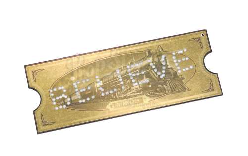 THE POLAR EXPRESS (2004) - Lot 561 - Believe Motion Capture Train Ticket