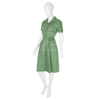 MAD MEN - Peggy Olson (Elisabeth Moss) Green Day Dress