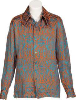 Keith Moon/The Who Owned and Worn Brocade Paisley Shirt and Black Velvet Coat. ... | Heritage