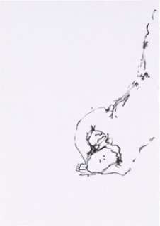 Jerry Garcia "Man With Hat In Prone Position" Original Sketch. | Heritage