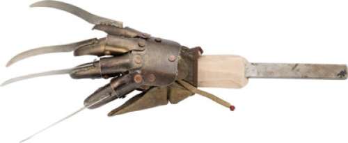 Robert Englund "Freddy Krueger" Bladed Glove and Effects Hand from "Mr. Knifey-Hands" Episode of The Goldbergs ...