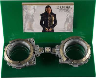 Thor: The Dark World (Walt Disney, 2013), Tom Hiddleston "Loki" Hero Prison Cuffs.
