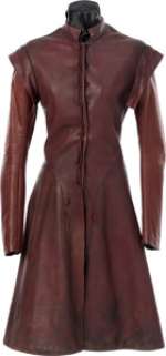 Joffrey Baratheon (Jack Gleeson) Red Leather Ensemble from Game of Thrones (HBO® Original 2011-2019, Season 1). (Total: 2 Items)