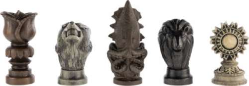 Robb Stark (Richard Madden) Group of (5) Map Markers from Game of Thrones (HBO® Original 2011-2019, Season 2). (Total: 5 Items)