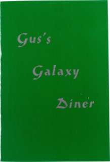 Spaceballs (MGM, 1987), "Gus’s Galaxy Diner" Menu. | Heritage
