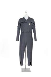 Starfleet Future Cadet uniform - grey - with combadge | Propworx