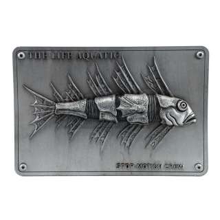 THE LIFE AQUATIC WITH STEVE ZISSOU (2004) - Lot 826 - Autographed Stop-Motion Crew Gift