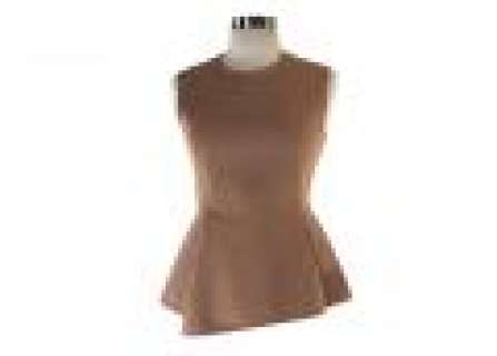 Passengers | Aurora’s Tan-Colored Sleeveless Blouse with Shoes | ScreenBid