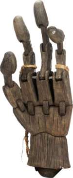 Hellboy II: The Golden Army (Universal, 2008), Matthew O’Toole "Limb Vendor" Screen Used Giant Wooden Hand. | Heritage