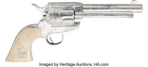 John Dorie (Garret Dillahunt), Pair of Signature Action Revolvers from Fear the Walking Dead (AMC 2015-2023, Seasons 4-6).