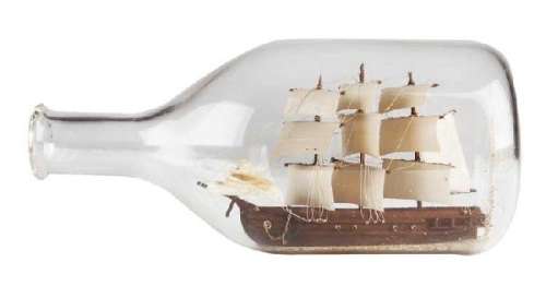 Lost | Richard-built ship in a bottle | Profiles in History