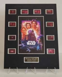 Star Wars Episode Iv: a New Hope | Star Wars Episode IV: A New Hope - Framed Film Cell Display with COA | Catawiki