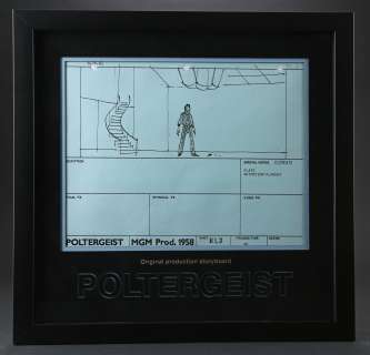POLTERGEIST - Original Production Storyboard Copy - At the Bottom of the Staircase