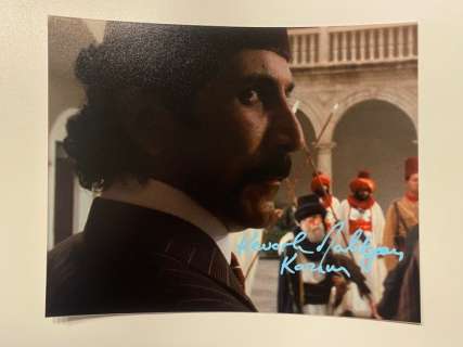Indiana Jones And the Last Crusade (1989) | Indiana Jones and the Last Crusade (1989) - Signed by Kevork Malikyan (Kazim) | Catawiki