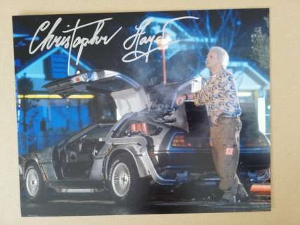 Back To the Future - Christopher Lloyd (Doc Brown) Signed in Person (Gcc Dortmund 2021) | Back to the Future - Christopher Lloyd (Doc Brown) signed in person (GCC Dortmund 2021) | Catawiki