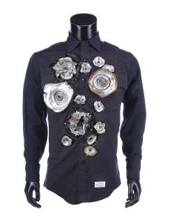 TERMINATOR 2 JUDGMENT DAY (1991) - Lot 377 - T-1000‘s (Robert Patrick) SFX Bullet-hit Police Shirt