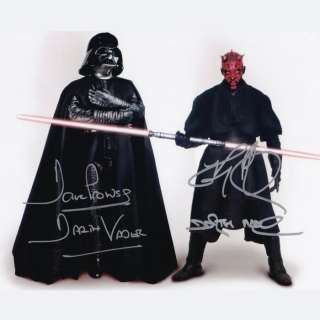 Star Wars - Signed by Dave Prowse (+) (Darth Vader) and Ray Park (Darth Maul) | Catawiki