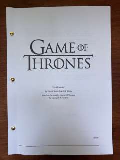 Game of Thrones, "Pilot Episode" - Emilia Clarke, Sophie Turner, Kit Harington, Peter Dinklage, Natalie Dormer - HBO Entertainment | Catawiki