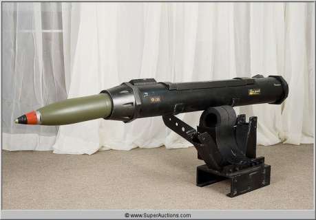 "Law Abiding Citizen" Prop Missile with Floor Launcher | Super Auctions