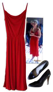 Original Red Dress & Shoes Screen-Worn by Mila Kunis in the 2012 Film ‘‘Ted‘‘