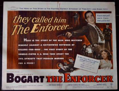 Other - THE ENFORCER US lobby card 1951 | Catawiki