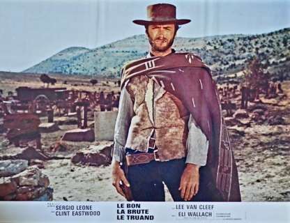 - - Clint Eastwood "The Good The Bad And The Ugly" lobby cards set | Catawiki