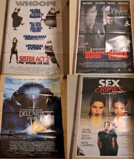 Matt Damon Sigourney Weaver Kevin Kline Charlotte Rampling Attrice Jeremy Irons Kevin Bacon Glenn - Lot of Classic Filmposters - Large, Italian Original Manifesti - - Large, vintage Italian Original Manifesti - | Catawiki