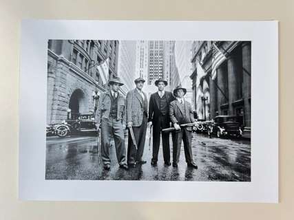 The Untouchables (1987) - Sean Connery, Kevin Costner, Charles Martin Smith & Andy Garcia - Collector Image - Size 42x30 cm - 100% new - Gallery Stamp - sign & Numbered 2/20- Never Exposed - - Flat shipped ! - No carton tube - Ready to Frame size A3… | Catawiki