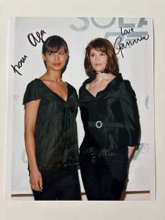 James Bond 007: A Quantum of Solace, Double signed Olga Kurylenko as "Camille Montes" and Gemma Arterton as "Strawberry Fields" with B’BC | Catawiki