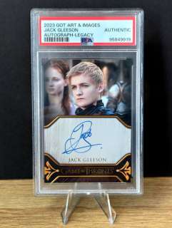 Game of Thrones - Art & Images - Jack Gleeson - Joffrey Baratheon - Authentic Autograph - PSA