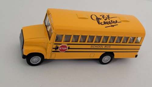 Jeepers Creepers - The Creeper (Jonathan Breck) - Autograph, School Bus Signed, with JSA COA | Catawiki