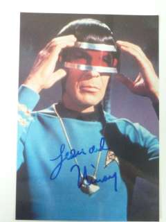 Star Trek, Leonard Nimoy (Spock), signed | Catawiki
