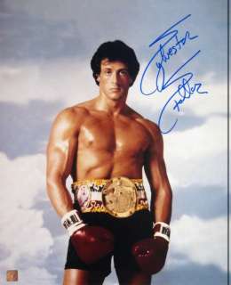 Rocky III- Sylvester Stallone (Rocky Balboa) - Signed with Authentic signings COA - 16x20 inch | Catawiki