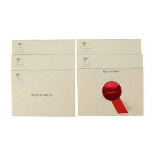 BODYGUARD, THE (1992) - Lot 752 - Set of "Best Actress" Academy Awards Envelopes and Winner Cards