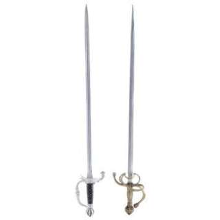 LEGEND OF ZORRO, THE (2005) - Lot 1122 - Zorro (Antonio Banderas) and Count Armand‘s (Rufus Sewell) Stunt Swords