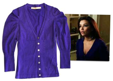 Eva Longoria Screen-Worn Wardrobe From the Second to Last Episode of Desperate Housewives -- With COA From ABC Studios