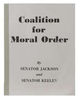 "The Birdcage" Sen. Kevin Keeley’s (Gene Hackman) "Coalition for Moral Order" | Planet Hollywood Vault