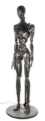 TERMINATOR 3: RISE OF THE MACHINES (2003) - Lot 512 - Full Size T-X Endoskeleton