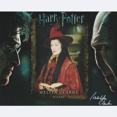 Harry Potter - Signed by Melita Clarke (Witch) | Catawiki