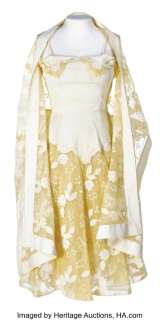 Halle Berry "Dorothy Dandridge" screen-worn floral dress from Introducing Dorothy Dandridge. ...