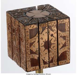 "Lament Configuration" hero articulating puzzle box from Hellraiser: Hellseeker, Deader, and Hellworld....