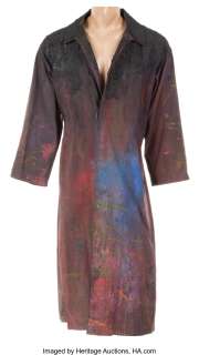 Robin Williams "Chris Nielsen" signature paint splattered jacket from What Dreams May Come....